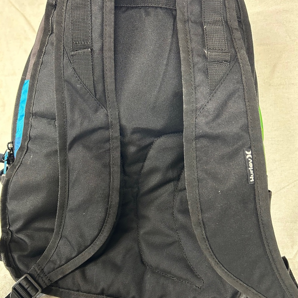 Hurley Colorful Patchwork Backpack - image 2